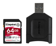 Kingston 64GB Canvas React Plus 300MB/260MB/s - 550462 - zdjęcie 1